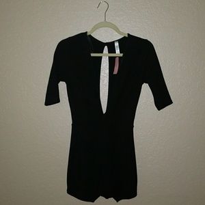 Love Culture Deep V Romper